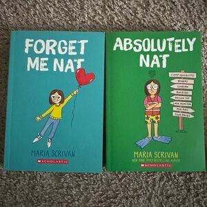 Scholastic Books - Forget Me Nat & Absolutely Nat